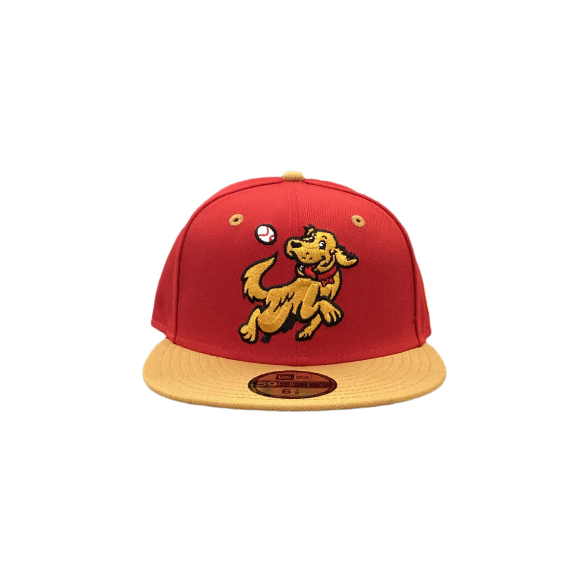 New Era Cap 2点セット ツバ裏イエロー ツバ裏レッド 3/8 HV Retrievers New Era Yellow Lab 5950 Fitted Cap [SALE] – HV
