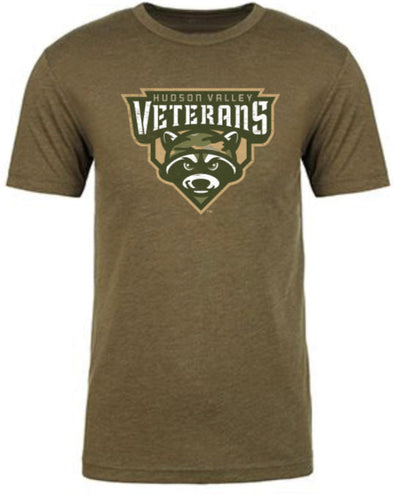 Youth HV Veterans Military Green T-Shirt