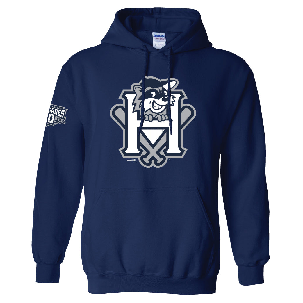 Adult HV Renegades 30 Seasons Hoodie |Navy – Hudson Valley Renegades ...