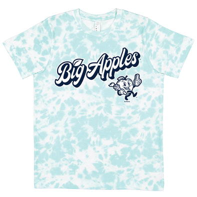 *Pre-Order* Youth Hudson Valley BIG APPLES Tie-Dye Tee | Teal