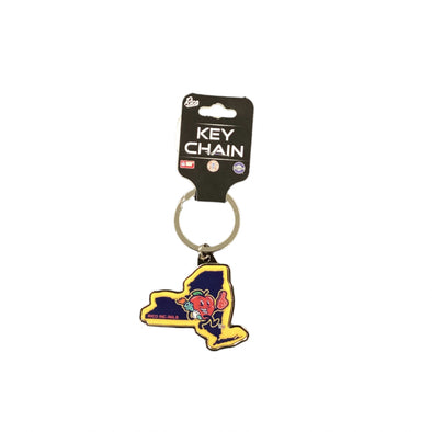 *NEW* Hudson Valley Big Apples NY State Gold Keychain