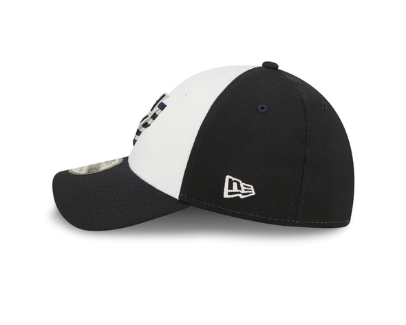 New Era 39Thirty BP Hat | Navy & White