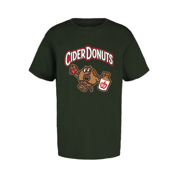 Youth Cider Donuts Sueded Print Pro-Weave T-Shirt