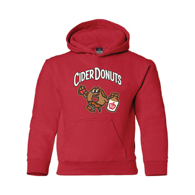 Youth Cider Donuts Sueded Print Hoodie