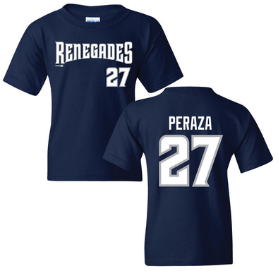 YOUTH Domínguez #12 T-Shirt – Hudson Valley Renegades Official Team Store