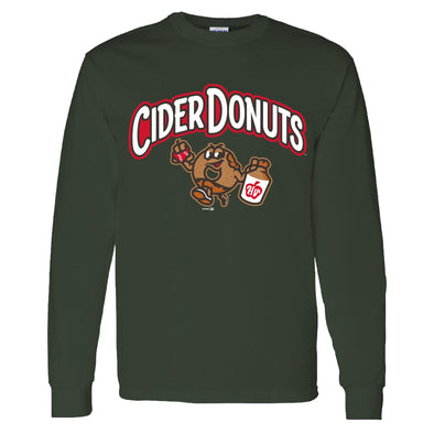 Adult Cider Donuts Scented L/S T-Shirt
