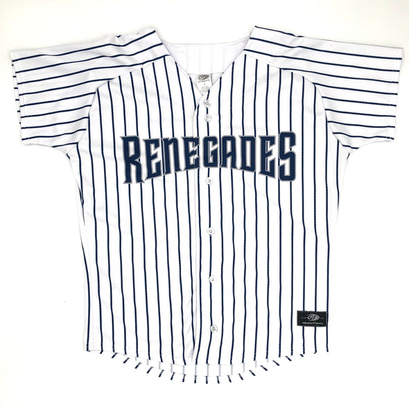 YOUTH FB Dominguez #12 Pinstripes Replica Home Jersey [SALE]