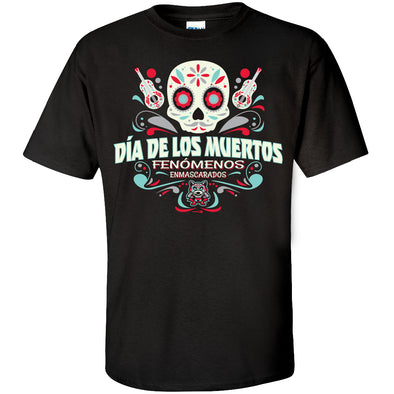 Adult HVR Día de Los Muertos T-Shirt | Glow In The Dark