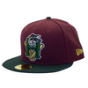 59Fifty Retro Home Legacy Fitted Cap | Maroon/Green