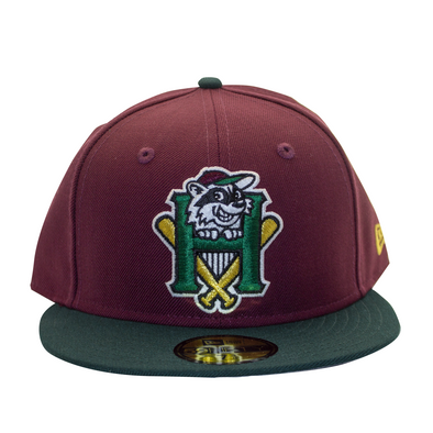 59Fifty Retro Legacy Fitted Cap | Maroon/Green